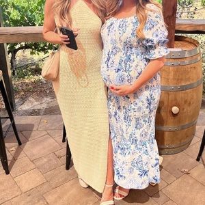 Ronny Kobo Maxi dress. Sz. M